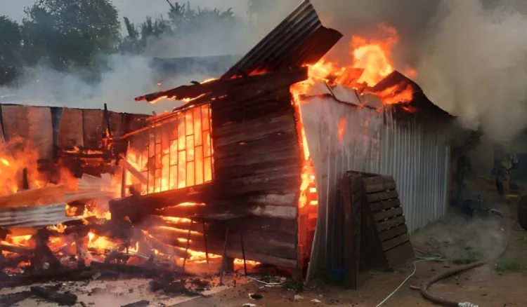 incendio venezolanos