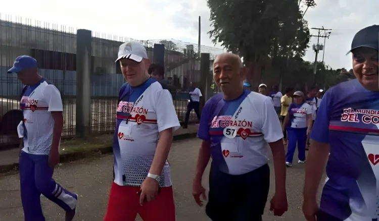 “gran caminata corazón” del