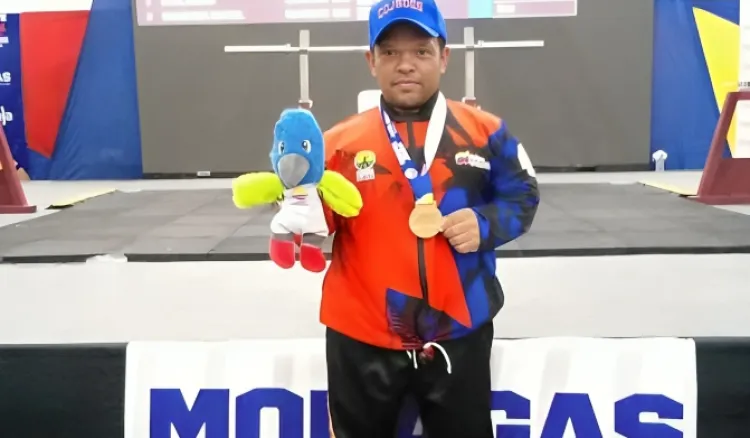 betancourt halterofilia medalla oro cojedes