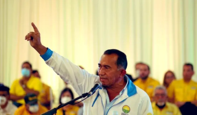 del alberto fue reelegido gobernador estado cojedes venezuela