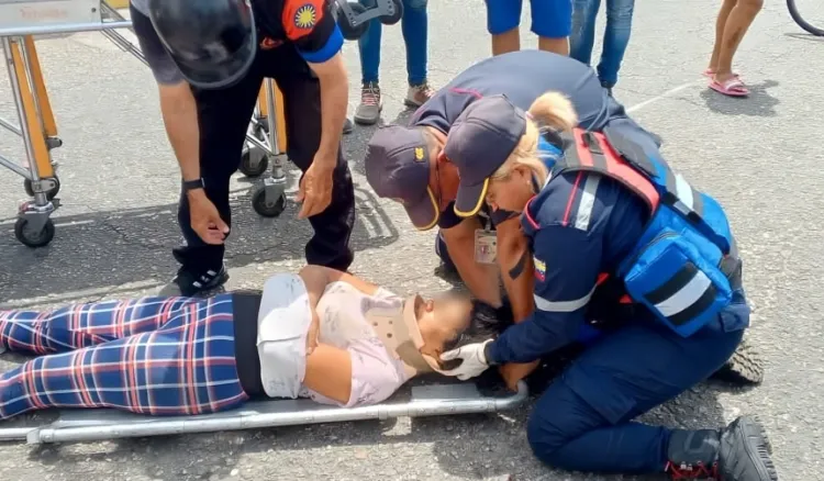 tres mujeres resultaron lesionadas accidentes