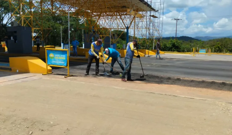del trabajos peaje camoruco gal&iacutendez
