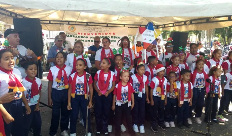 parrandón escolar navideño camino belén carlos noviembre