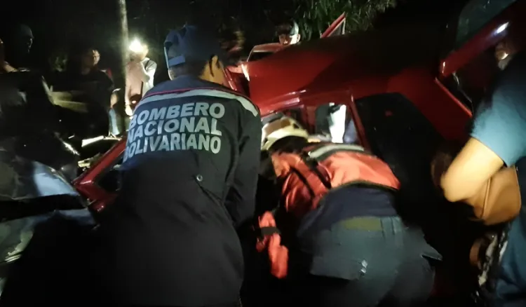 familia accidente tránsito