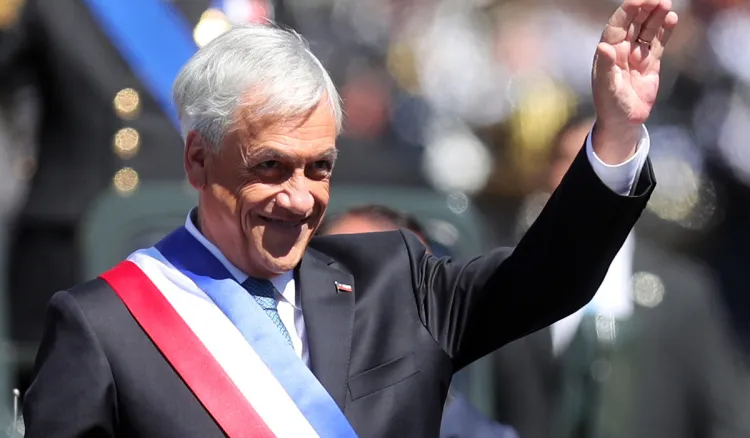 expresidente sebastián piñera helicóptero